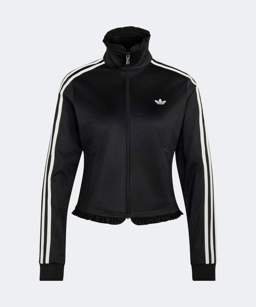 adidas Спортивная кофта с плиссировкой Firebird - Черный / Lg4308