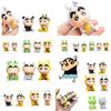 Adorable Crayon Shin-chan Pvc Figures For Desk, Car, Collection Set Of 6