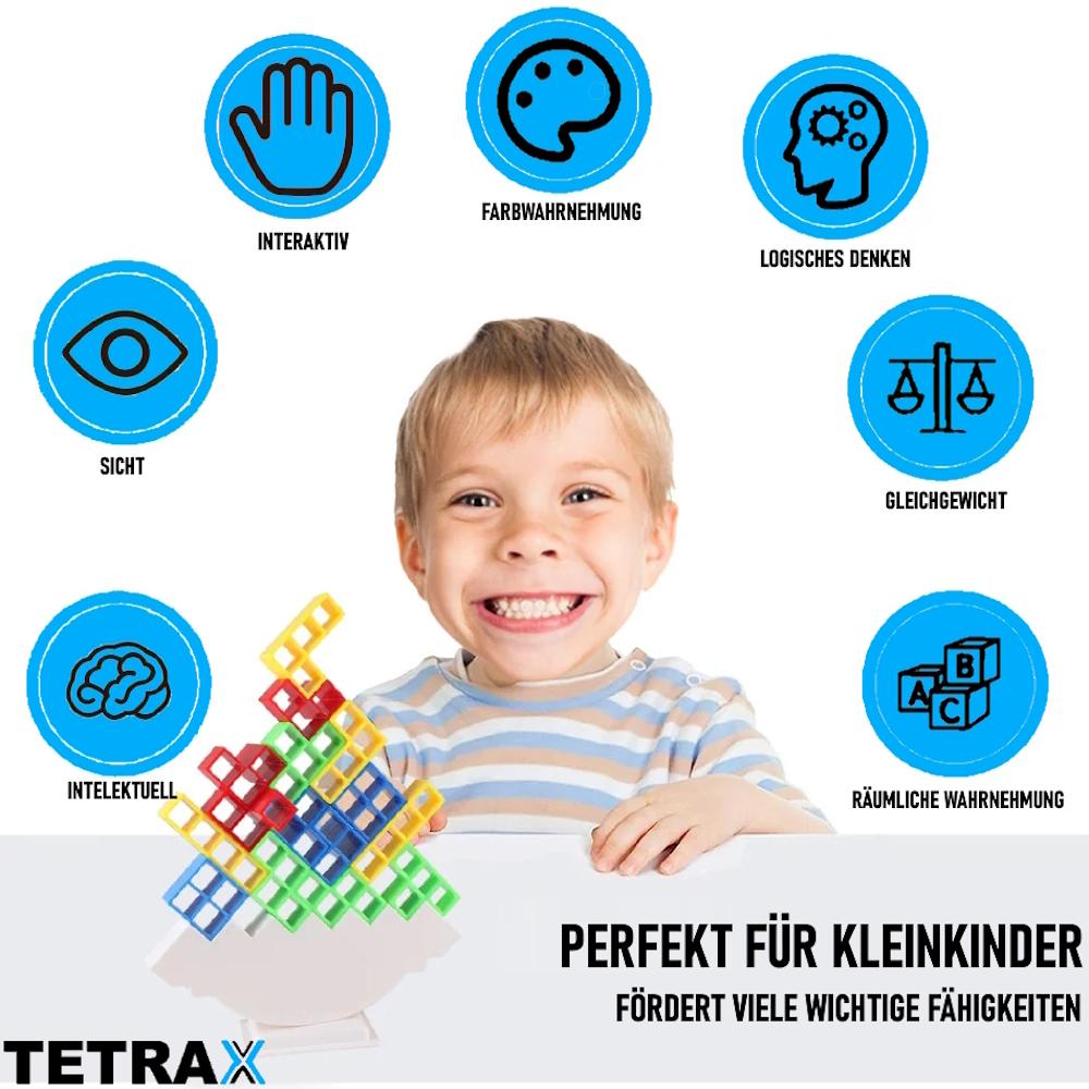 TETRAX Tower Balance Game Детская игра-складывание Tower Swing Stack Toy 32tl