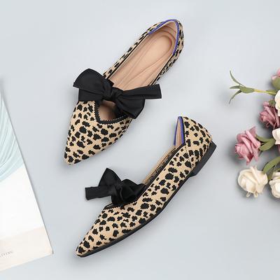 Новые весенне-осенние летящие тканые одинарные туфли Doudou тканые плоские шерстяные женские туфли