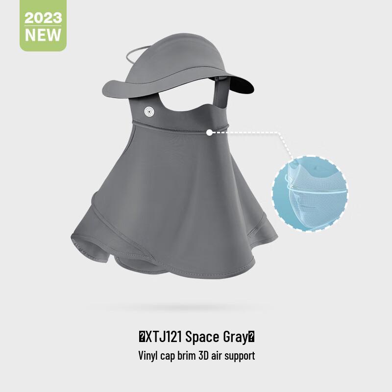 Women's Summer Ice Silk Full Face Sun Protection Mask