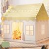 Kids Play Tent for Girls Boys Indoor Outdoor Castle Toy House Anti-Trip Princess Themed Safety Playhouse