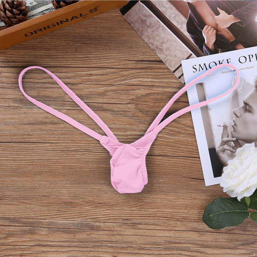 Мужские купальники, нижнее белье, эластичные трусы-бикини с низкой посадкой, купальники