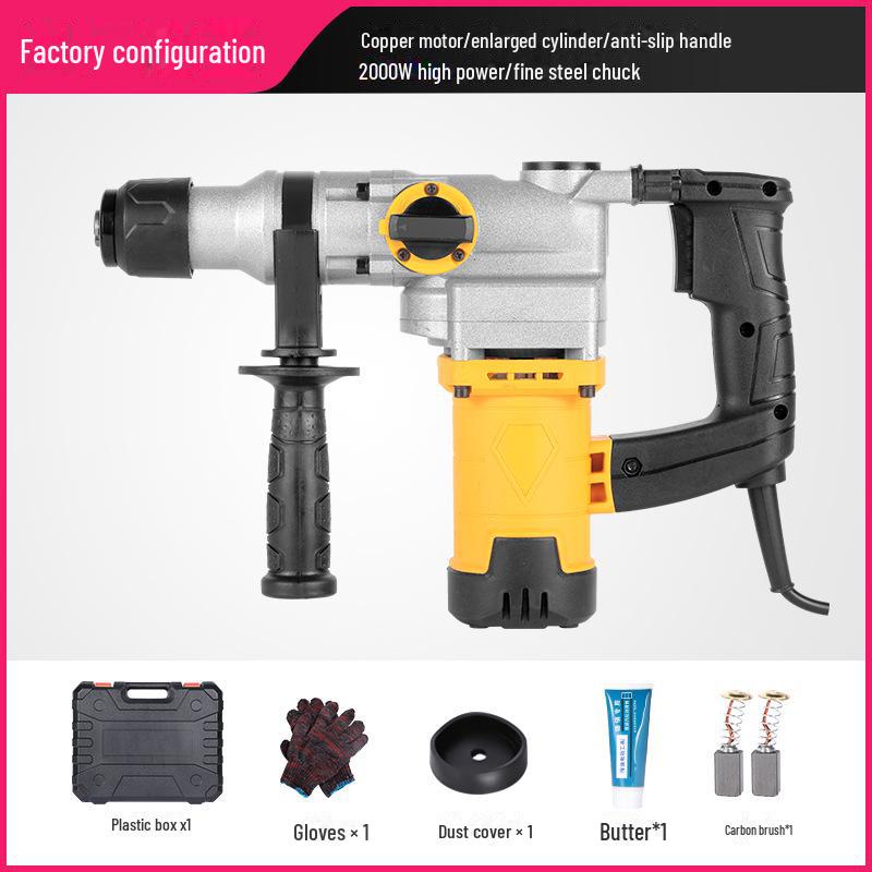 Электрический молоток и ударная дрель из меди: Многофункциональный инструмент для бетона домашнего и промышленного назначения