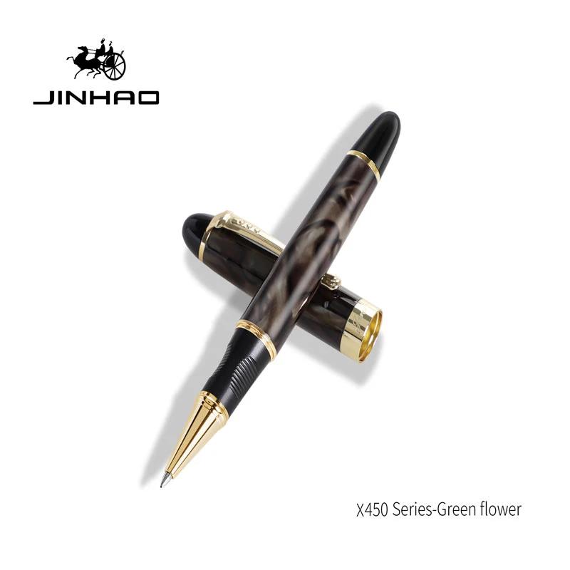 JINHAO X450 Классические шариковые ручки Роскошная ручка для письма с пером 0,5 мм Офисная подпись Школьная Каллиграфия Письменные принадлежности Канцелярские товары