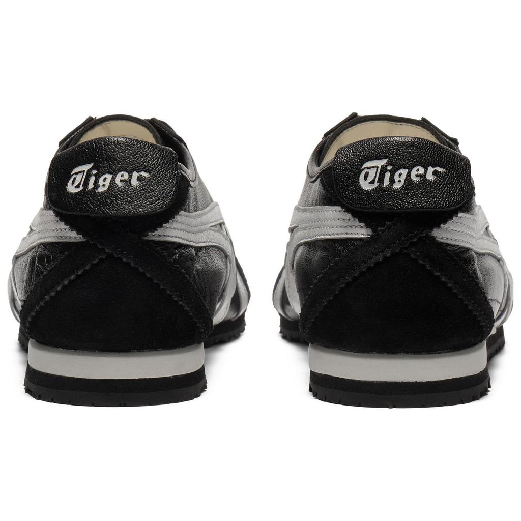 ONITSUKA TIGER Mexico 66 Nm Удобные Универсальные Нескользящие Износостойкие Низкие Повседневные Кроссовки Унисекс Черные Белые 1183C319-002