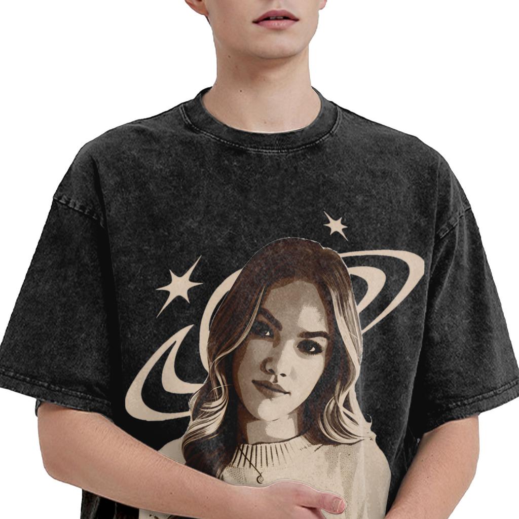 Freya Skyes TShirt Beach Vintage T Shirts Cotton Popular Tshirt For Couple Short Sleeve Printed Tees
