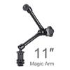 LED Light Camera Flash Mounting Monitor Metal Magic Articulated Arm Super Clamp 11 Inch Magic Arm