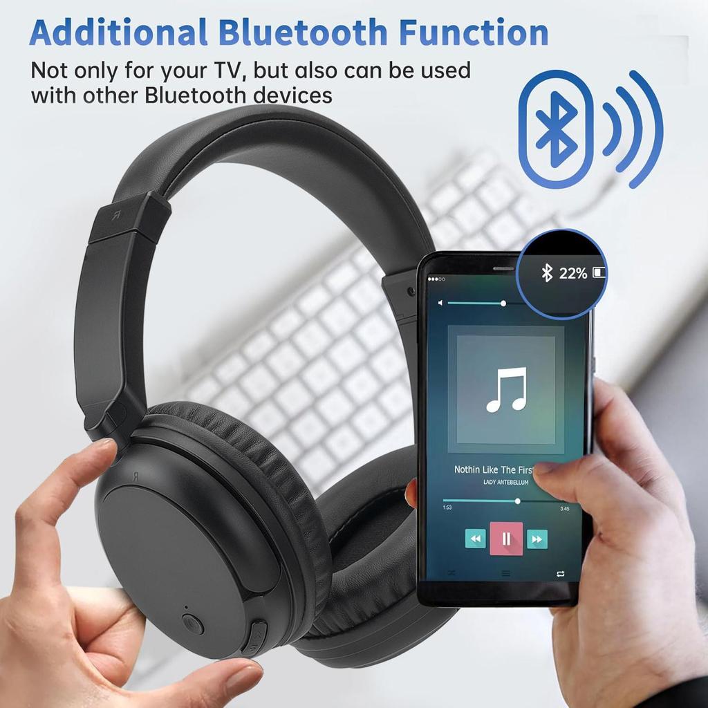 Беспроводные наушники для телевизора для пожилых людей