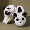 Мягкие, милые и удобные тапочки из хлопка и кашемира Panda Plus, зимние модные теплые домашние тапочки из хлопка и плюша для девочек