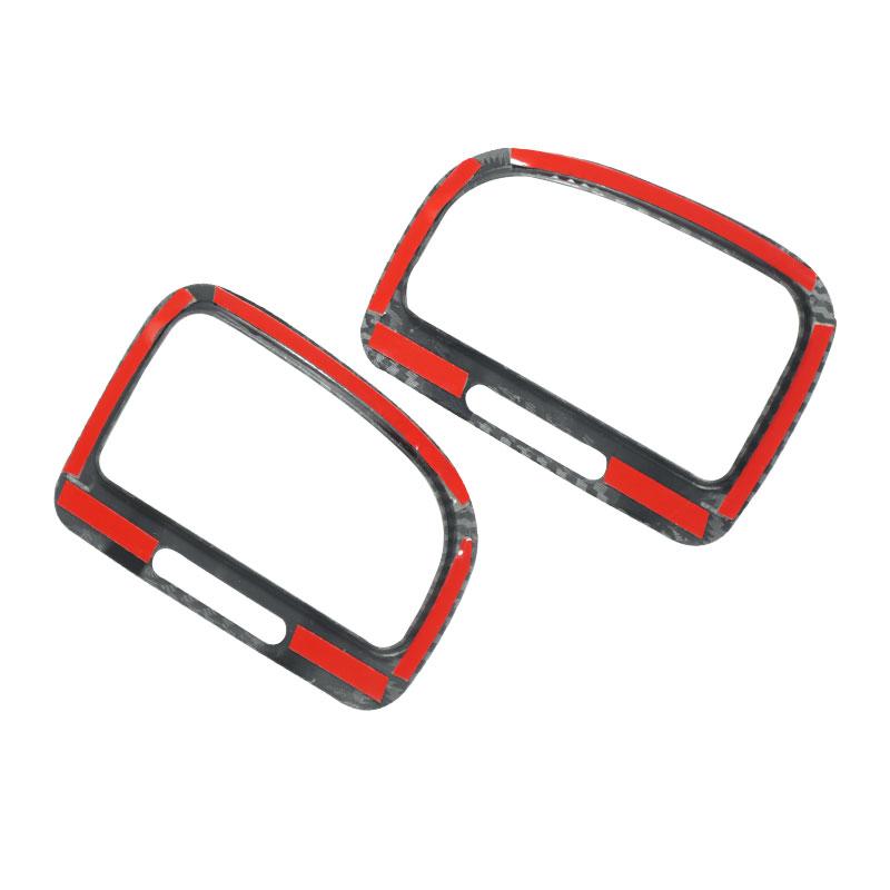 Для VW Golf 6 MK6 2008-2013 приборная панель автомобиля боковая панель кондиционера вентиляционная рамка крышка накладка аксессуары ABS углеродное волокно