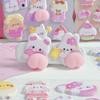Милые 3D Пухлые Наклейки Каваи 3D Пузырчатые Поролоновые Наклейки Пухлые Сквиши Наклейки с Мишками и Зайчиками для Чехла Телефона Блокнота Скрапбуков DIY Поделок