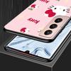 Чехол Kawaii Hello Kitty KT Cat для Samsung Galaxy S23 S10e S10 S21 FE S22 S9 S24 Ultra S20 Plus Мягкий Черный ТПУ Чехол для Телефона