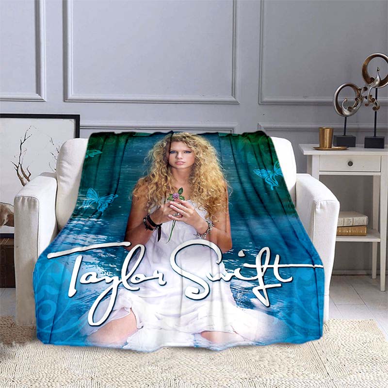 K-PopT- Taylor-S-Swift Blanket - Fan Gift - Suitable for Home, Leisure, Camping, and Travel - Multifunctional Blanket