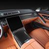 Mercedes-Benz S-Class W223 Отделка консоли приборной панели из углеродного волокна - Модификация интерьера