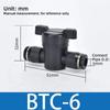 1Pcs 4mm 6mm 8mm Hand Valve Pipe Fitting Manual Ball Valve Durable Pneumatic Valve