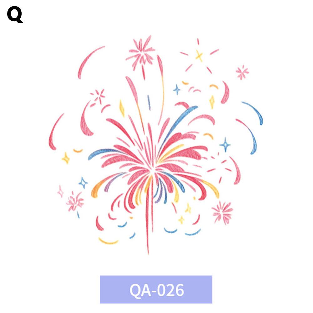 Красочные наклейки-тату с бабочками, водостойкие, долговечные, милые, японские, дофаминовые, смываемые татуировки G1S6