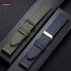20 мм 22 мм Парусиновые ремешки для часов Omega для Blancpain Дайверские часы Мужские Женские Нейлоновые Быстросъемные Водонепроницаемые Ремешки для часов