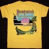 HAWKWIND WARRIOR ON THE EDGE OF TIME Хлопковая футболка желтая S-5XL C224 Унисекс