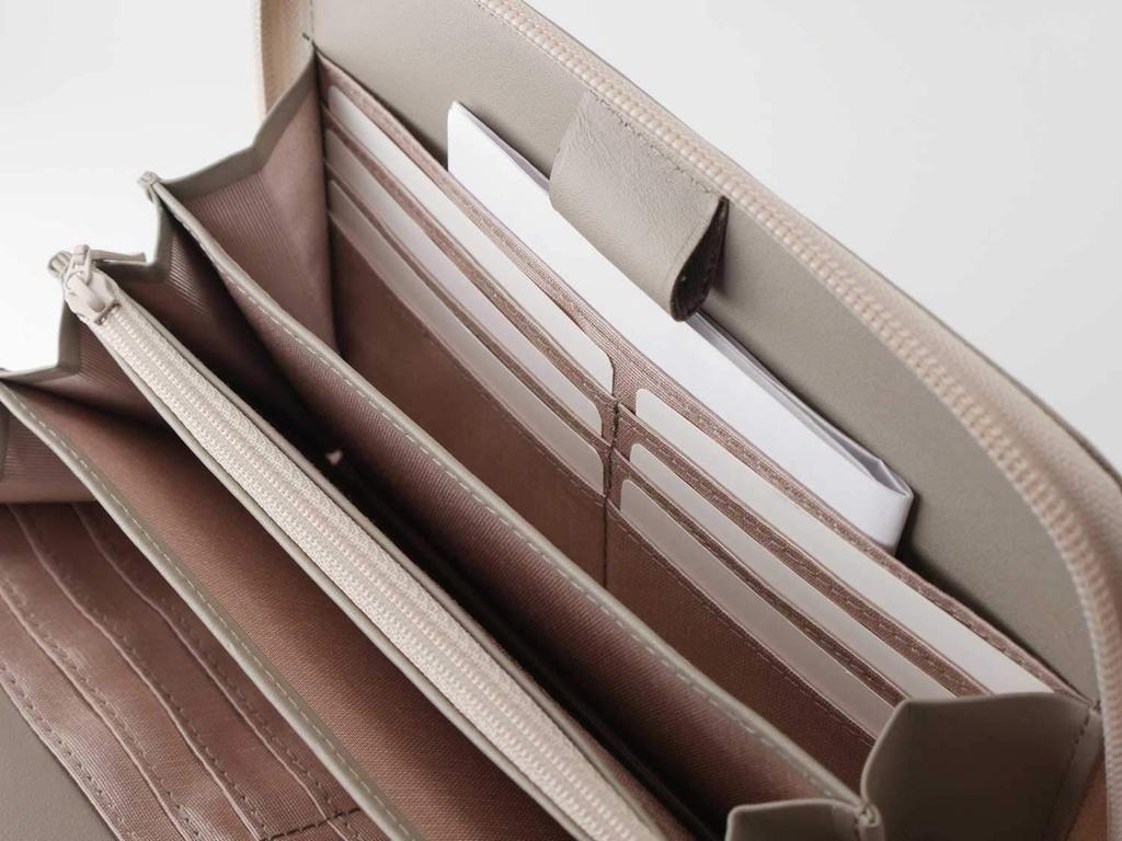 Чехол для ноутбука Noir Maternity для беременных, серый, многофункциональный, для хранения лекарств, большая емкость, цветная, из натуральной кожи, надеваемая на руку, NSL-7802