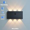 LED Motion Sensor Wall Lamp Rechargeable Wall Lights 5200mAh Battery Indoor Lighting for Home Bedroom Decor High Brightness Deco