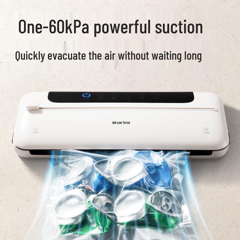 Deli Автоматический вакуумный упаковщик для сухого/влажного корма LM776