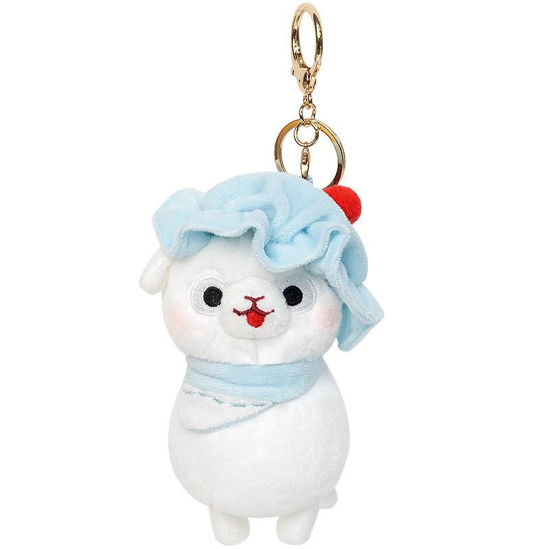 Amuse Sheep Plush Doll Keychain With Super Soft Short Plush For Teen Accessories