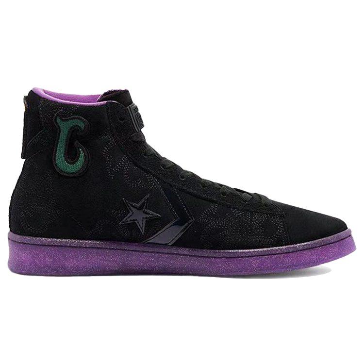Pro Leather Joe Freshgoods x Pro Leather Converse High 'Черный Фиолетовый' 170645C