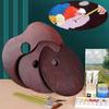 Vintage Oil Painting Palette Oval/Square Color Mixing Board Acrylic Paint Tray  Art Supplies