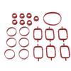 6 x 33mm Gasket kits for bmw N52 N54 N55 M57 intake manifold OE 11617800585 3.0L 325i 330i 335i 525i 530i X3 X5