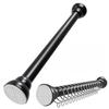Multi-Purpose, Extendable, and Flexible Length: Ultra-Strong Stainless Steel Tension Rod, Curtain Rod, No Drilling Required, Window Tension Rod: 50-30