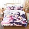 3d Modern Japanese Cartoon Anime Movie Cute Girl Sexy 3pcs Polyester Bedding Sets Bed Duvet Cover Set And 2pcs Pillow Cover