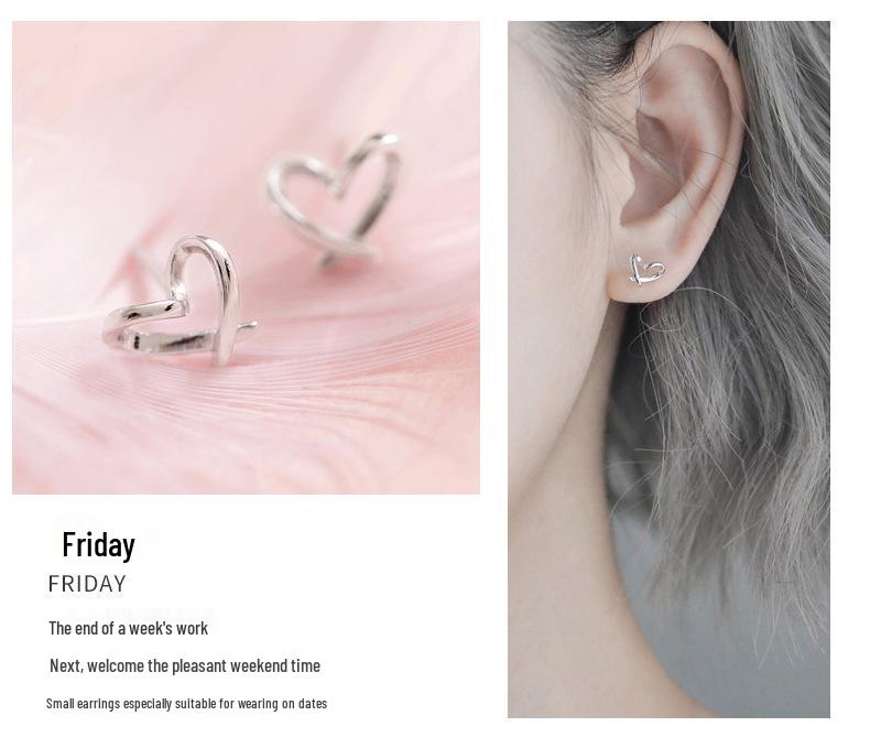 S925 Silver Stud Earrings Gift Set for Her - Perfect for Christmas, Birthday, or Special Occasion