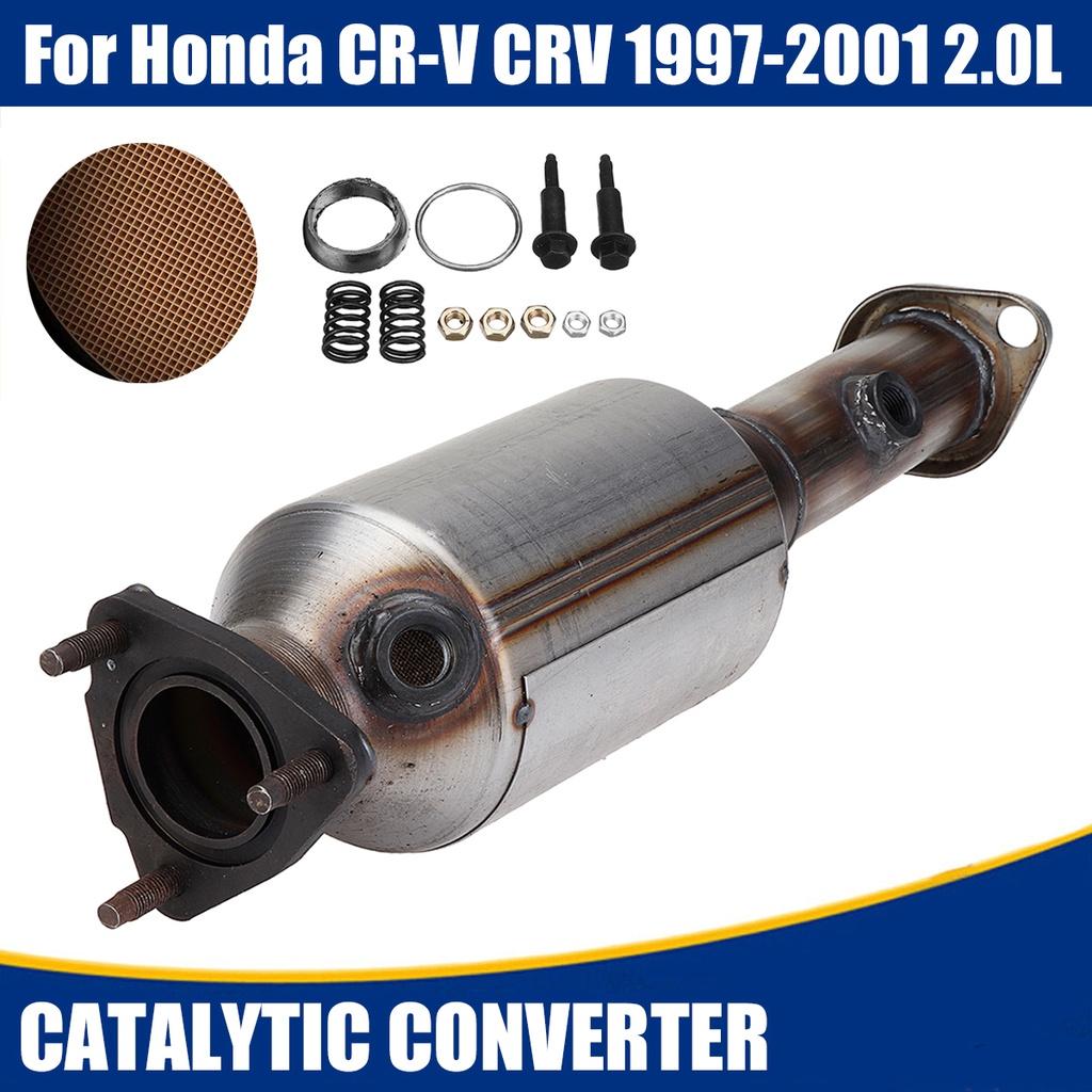 Universal Catalytic Converter Stainless Steel Ceramic For 1997 1998 1999 2000 2001 Honda CR-V CRV 2.0L
