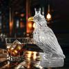 350ml Eagle Shaped Whiskey Decanter Bottle Eagle-themed Glass Wine Bottle Home Decor Housewarming Party Gift