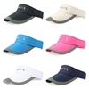 Sports Adjustable Tennis Golf Running Sun Protection Visor Sun Cap Cotton Sunscreen Hat