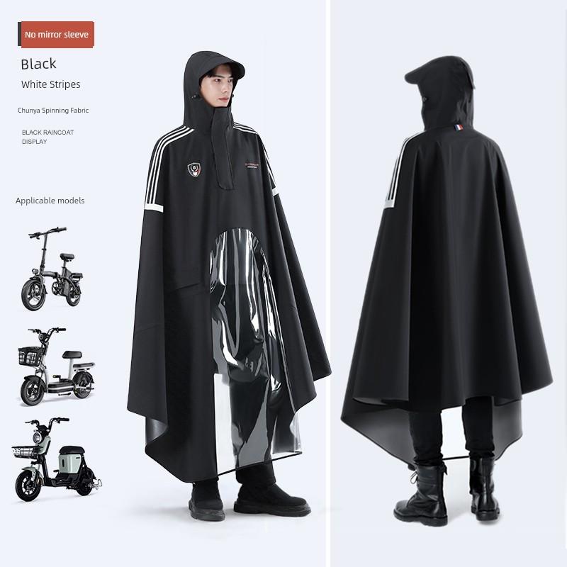 Raincoat Electric Battery Motorcycle Classy Cycling Long Full Body Rainproof Men's Extra Large Thickened Motorcycle Special Poncho