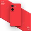 Конфетный цветной чехол из жидкого силикона для vivo iQOO Neo11 Neo 11 5G Китай Мягкий Оригинальный Высококачественный Прямоугольный Бампер