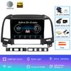 Автомагнитола Android 14 для Hyundai Santa Fe 2 2006 2007 2008 2009 2010 2011 2012 Мультимедийный плеер GPS-навигация Видеоплеер