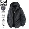 MaoRen Men's Spring Autumn Hooded Windbreaker Jacket