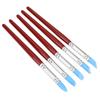 5pcs Rubber Tip Paint for Clay Sculpture Pottery DIY Shaping Carving Tool