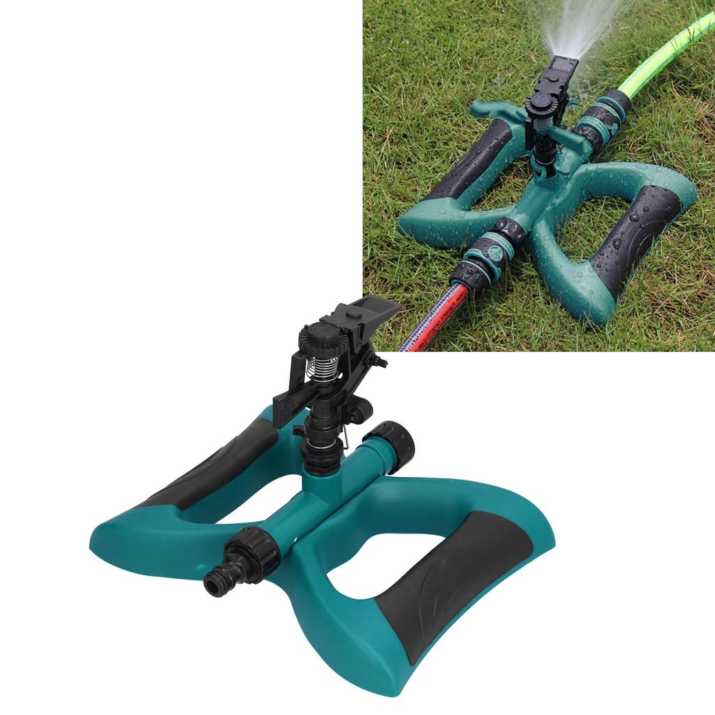 Пластиковый качающийся распылитель 360 градусов Вращающийся автоматический спринклер для полива сада и газона