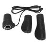 192X Electric Bicycle Half Twist Throttle Prevent Slip Rubber Universal Electric Bike Half Twist