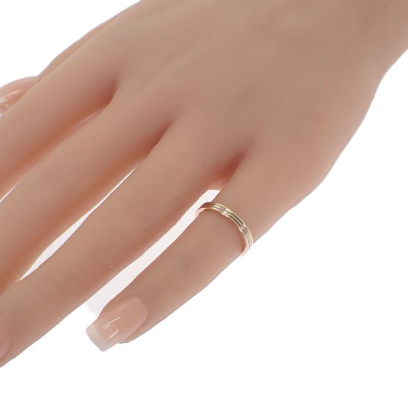 Cartier B4209947 #7(JP Size) Ring K18 Yellow gold/K18 White Gold Women