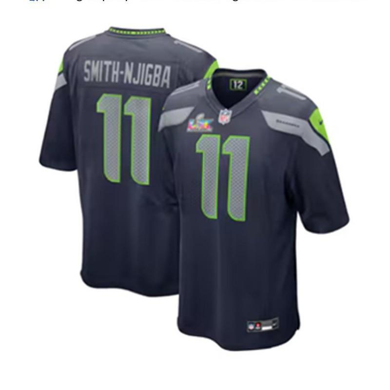 NFL Seattle Seahawks Custom Jersey 9 11 14 Embroidered Sports Fan Apparel Basketball Team