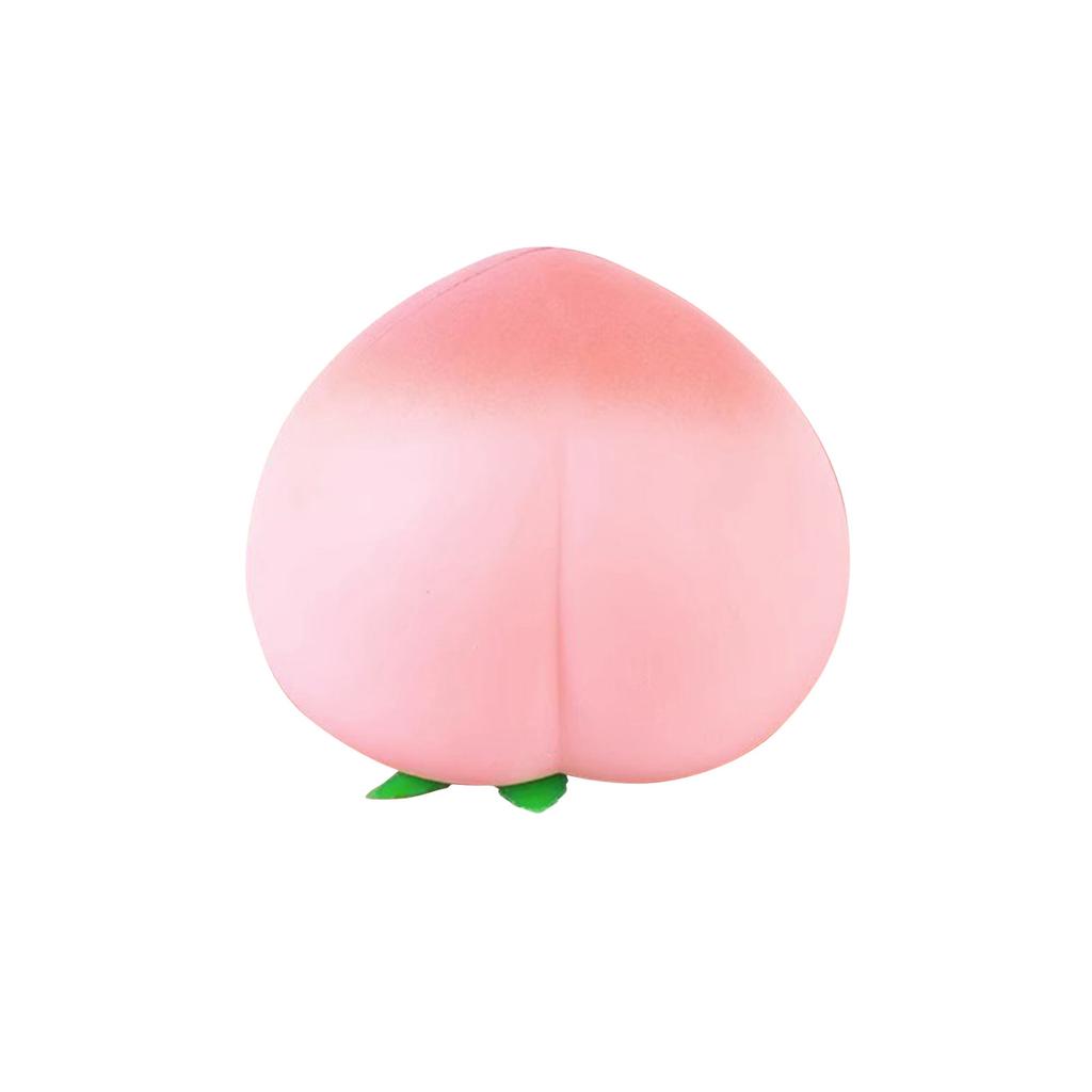 Decompression Simulation Peach Venting Tool - Big Peach Pinch Music Q Soft Slow Decompression And Stress Relief Toy.