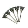 15Pcs Wire Wheel Brush Wear-Resistant High Hardness Pen/Flat/Bowl Shape Steel Wire Wheel Brush Home Use