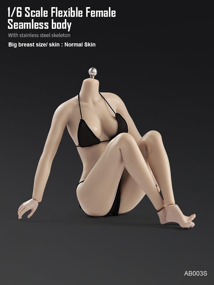 Игрушки Хобби масштабная фигурка ANT AB003S нормальная кожа супер гибкое бесшовное тело большой бюст без одежды женское тело и [TOYBARJAPAN] 1/6