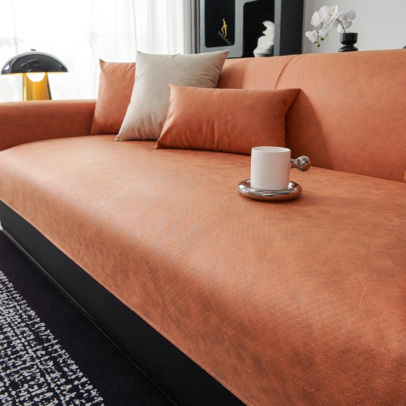 Водонепроницаемый чехол для дивана, однотонный диван для гостиной, подушка для дивана, нескользящая подушка для дивана, подлокотник, комбинированные чехлы, детский коврик для домашних животных