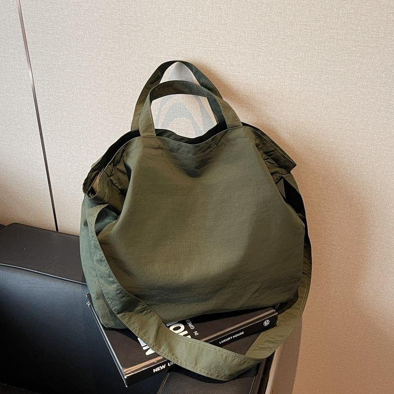 Повседневная сумка-тоут большой вместимости, женская новая универсальная и легкая на плечо, сумка-мессенджер, сумка для класса/поездок